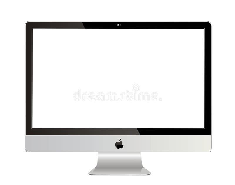 Imac apple vector illustration Imac apple vector illustration