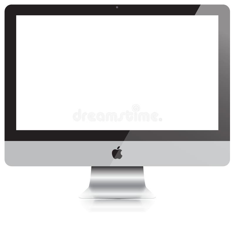imac яблока новое иллюстрация вектора imac яблока новое иллюстрация вектора