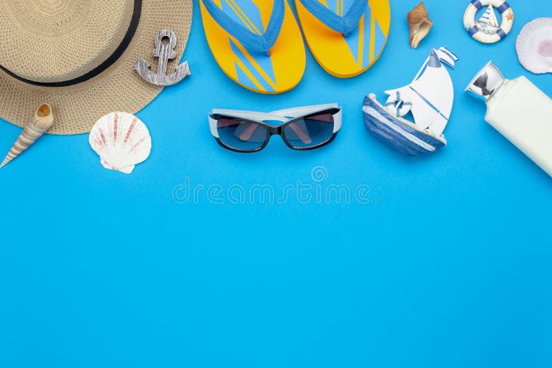 Image aérienne de vue supérieure de Tableau d'été et de vacances de plage de voyage photo stock Image aérienne de vue supérieure de Tableau d'été et de vacances de plage de voyage photo stock