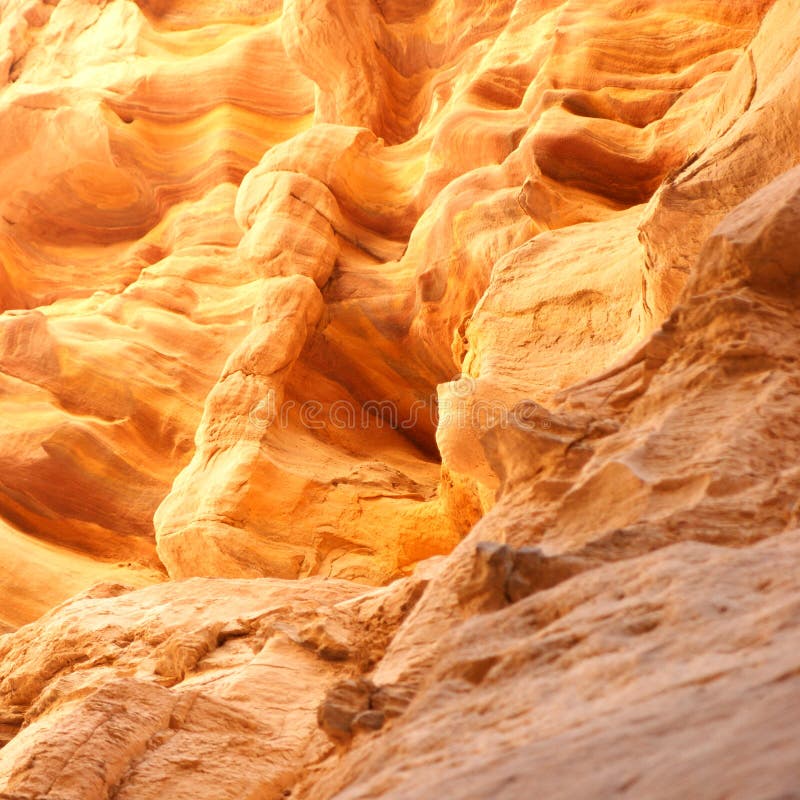 Image of a beautiful coloured canyon