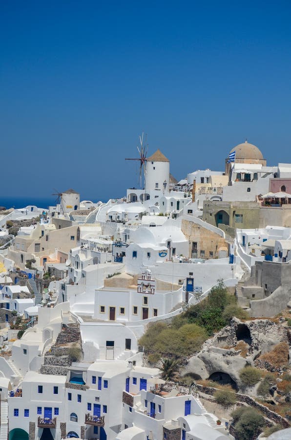 Greek Resort Island of Santorini Stock Image Image of city caldera Greek Resort Island of Santorini Stock Image Image of city caldera