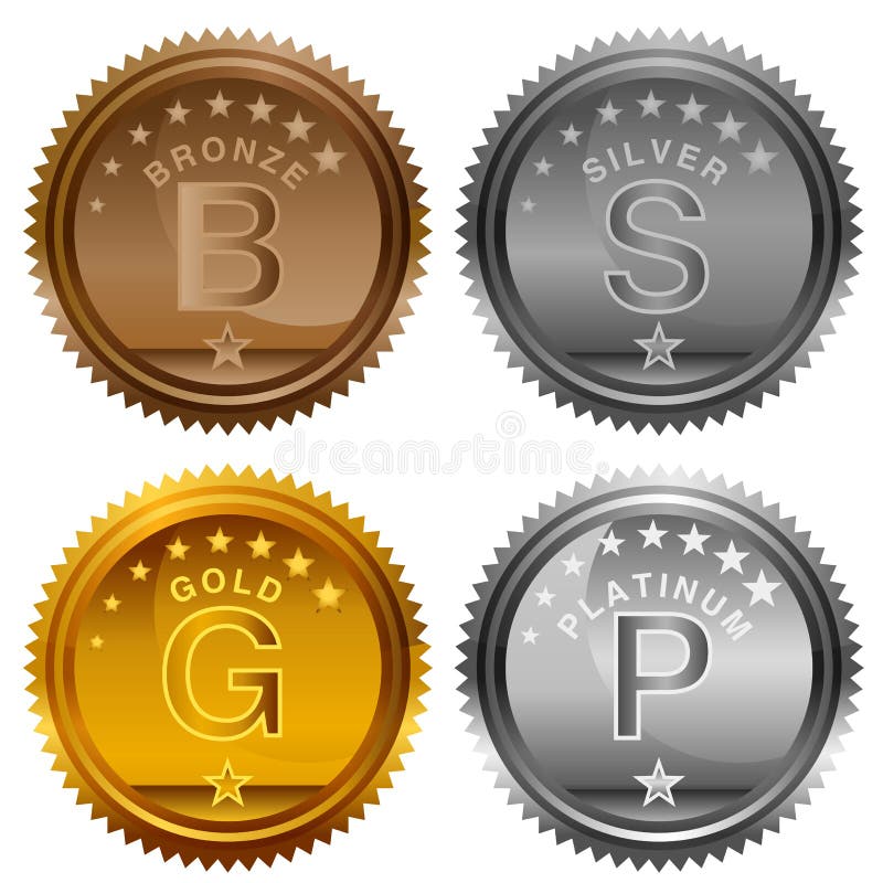 Gold Star Clip Art Isolated White Stock Illustrations – 1,270 Gold