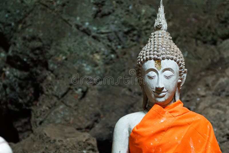 Buddha and His Famed Long Earlobes Stock Photo Image of sculpture