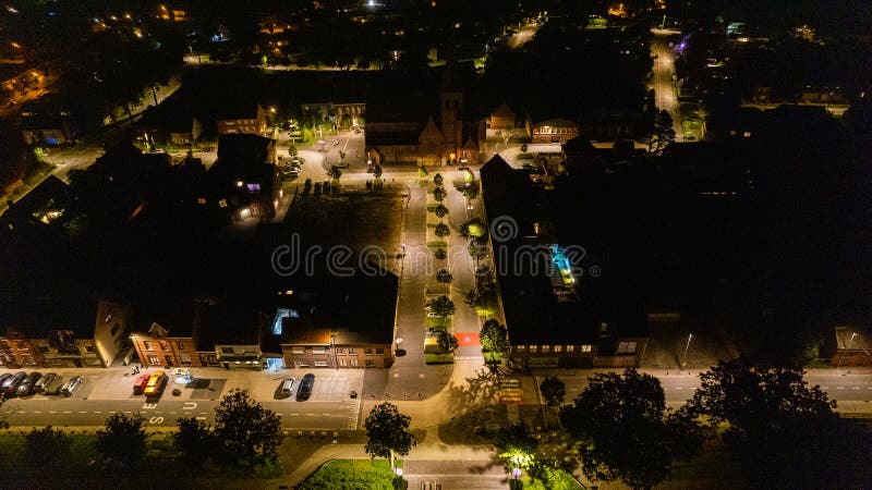 Strălucire nocturnă : coșmar urban stock images