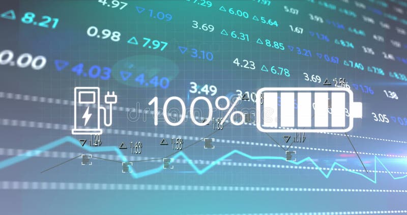 Imaginea încărcării pictogramelor în prelucrarea datelor vector illustration