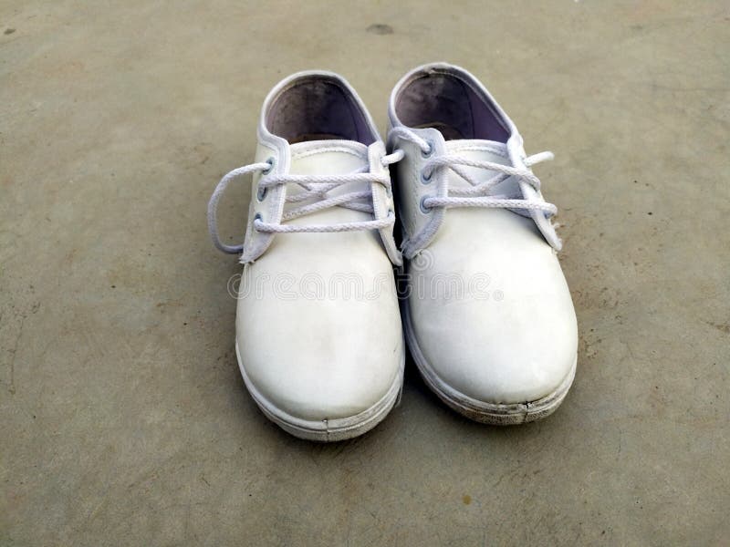 Children School White Shoes Put on the Road Stock Photo Image of feet, schoolgirl 164307928