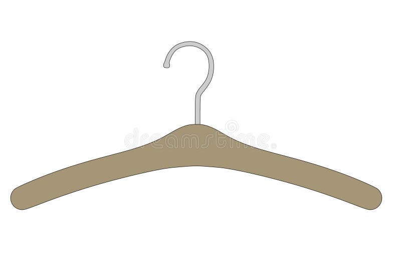 Image of clothes hanger stock illustration. Illustration of cartoon