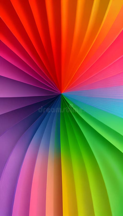 An image of a colorful geometric pattern. AI-Generative stock illustration