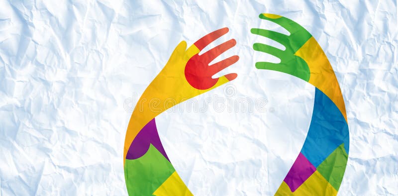 Image composée de ruban d'autisme illustration stock Image composée de ruban d'autisme illustration stock