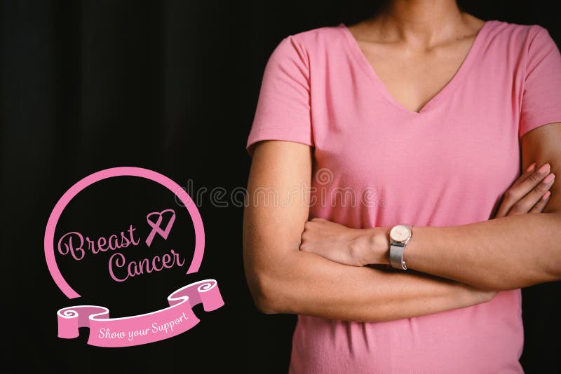 Image composée de ruban de forme de coeur avec le texte de cancer du sein photos stock Image composée de ruban de forme de coeur avec le texte de cancer du sein photos stock