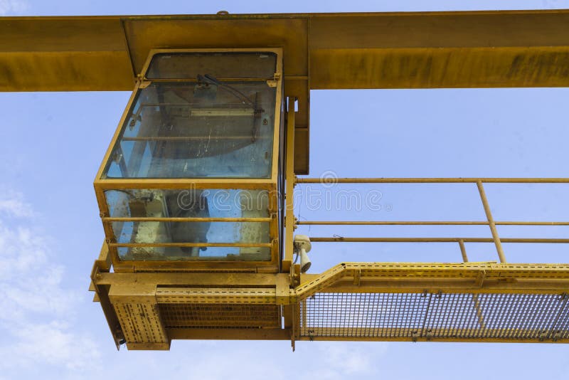 Image crane room stock image. Image of crane, site, business 210890789