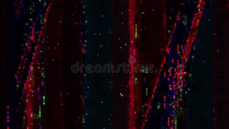 Image de paille pixel couleur bruit réel artefacts analogiques clips vidéos
