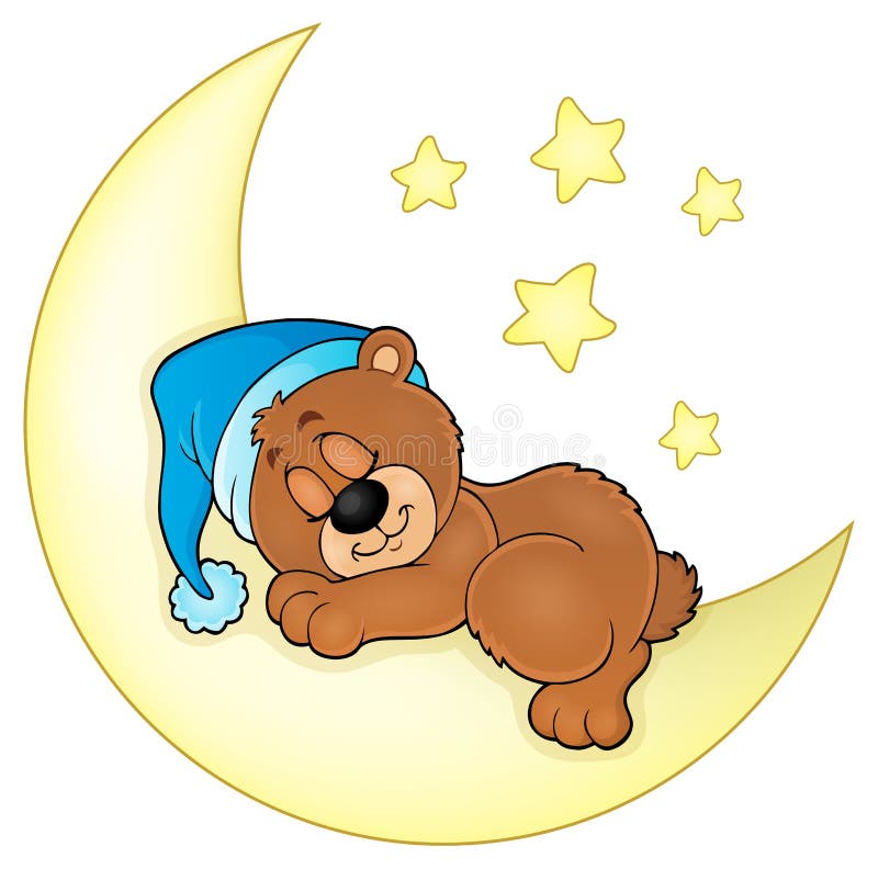 Image 4 de thème d'ours de sommeil