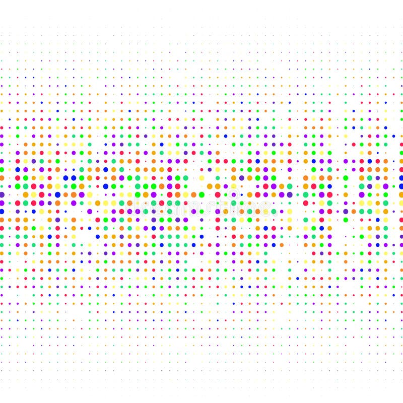 Image De Vecteur De Petits Points Multicolores Sur Un Fond Blanc Illustration De Vecteur Illustration Du Moderne Drapeau