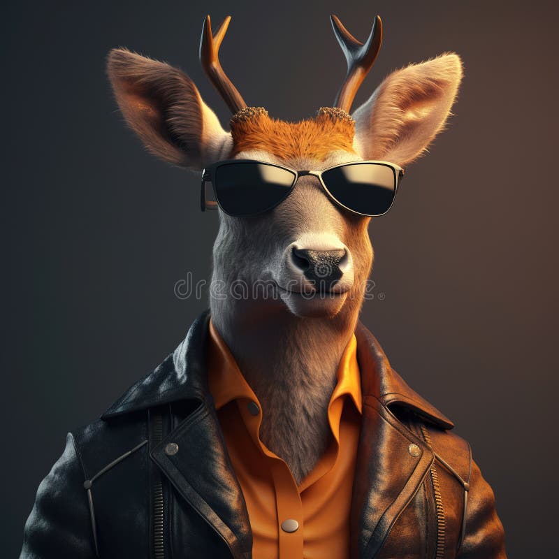 Deer Sunglasses Stock Illustrations – 1,137 Deer Sunglasses Stock ...