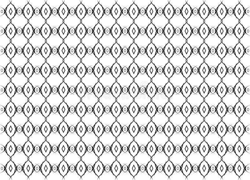 Artistic background with diamonds, texture, black and white, abstract pattern. vector illustration