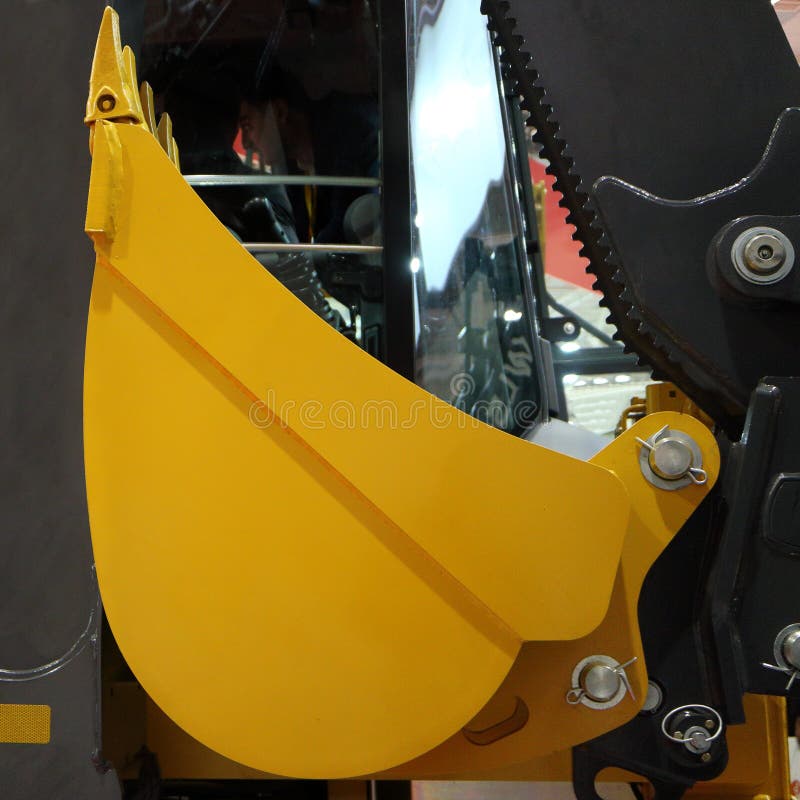 Image of excavator bucket stock image. Image of metal 188823391