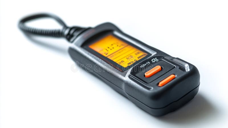 This image features an advanced measuring device. It has a sleek design and clear display. Perfect for technical stock photos