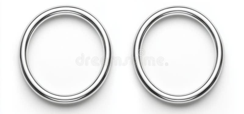 The image features a 3D rendering of a realistic and futuristic round corridor illuminated by lights royalty free illustration