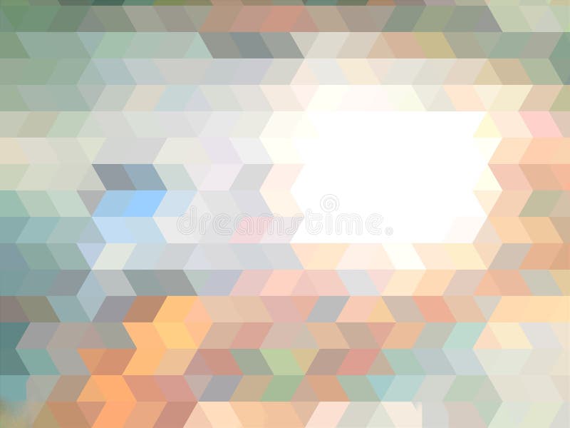 This image features a digitally pixelated design with a mosaic of pastel and earthy tones royalty free stock photo