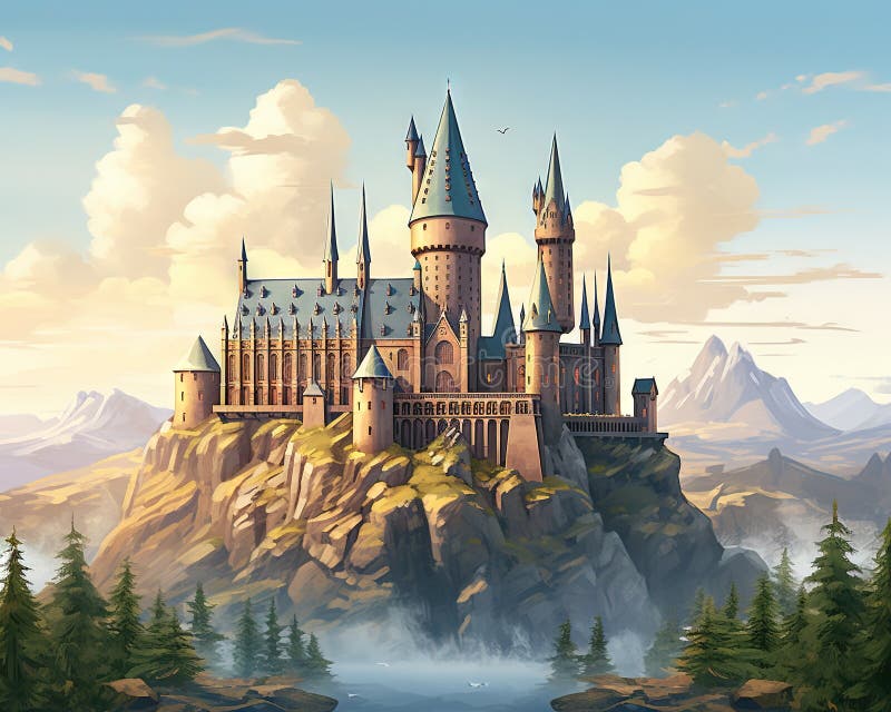 Hogwarts castle harry potter sale