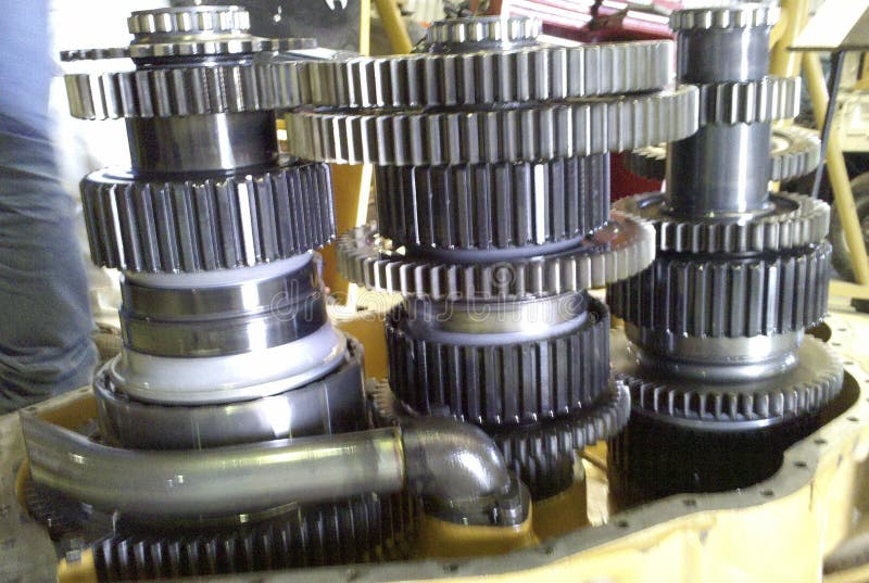 Image gear train. stock image. Image of core, cutting 63580195