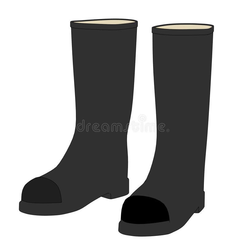 Gum Boots Stock Illustrations 877 Gum Boots Stock Illustrations