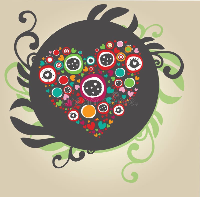 The image with heart