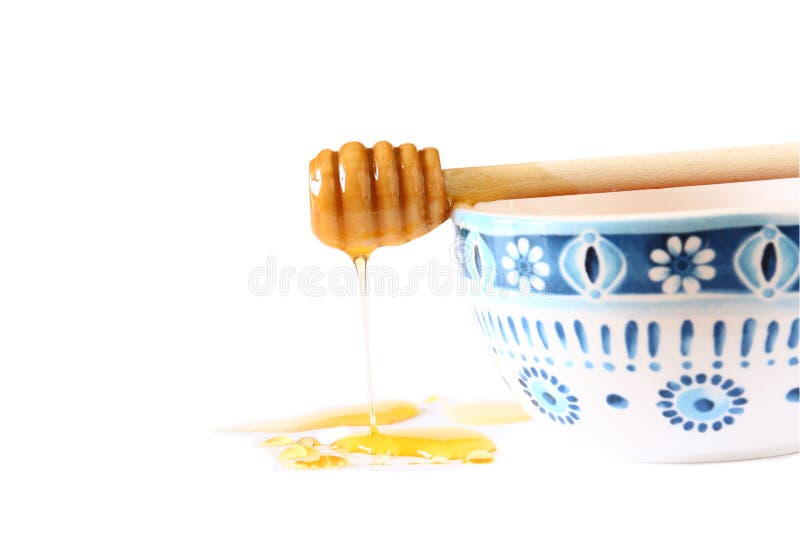 Image of honey glass jar. rosh hashanah (jewish holiday) concept. traditional holiday symbols. isolated on white royalty free stock image Image of honey glass jar. rosh hashanah (jewish holiday) concept. traditional holiday symbols. isolated on white royalty free stock image