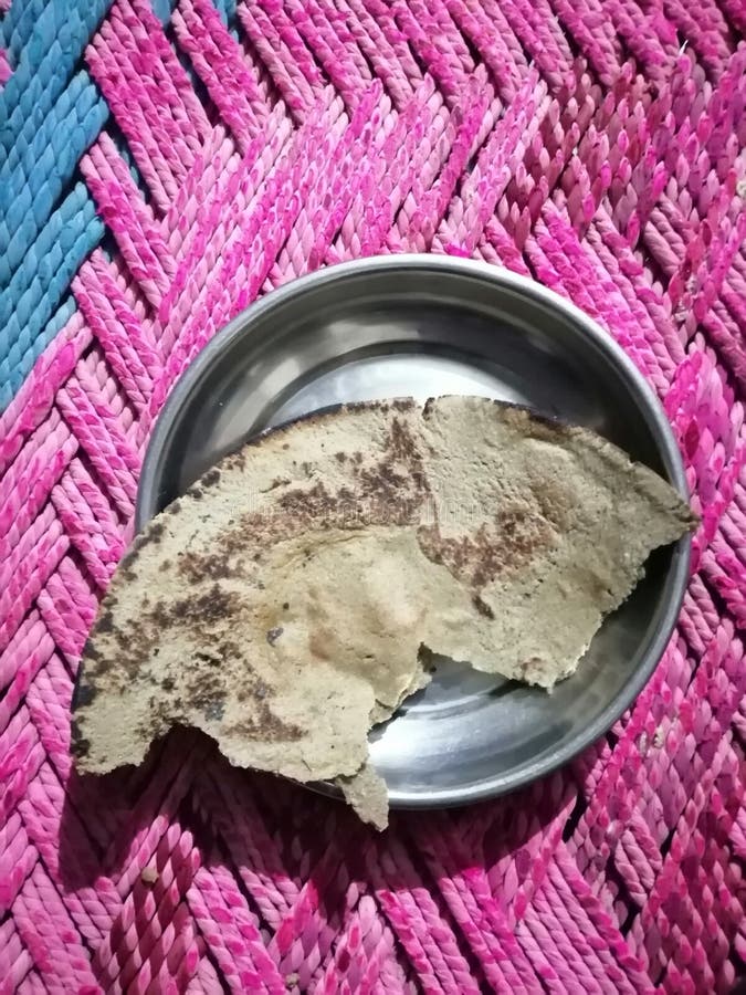 This image is indian bread royalty free stock photos