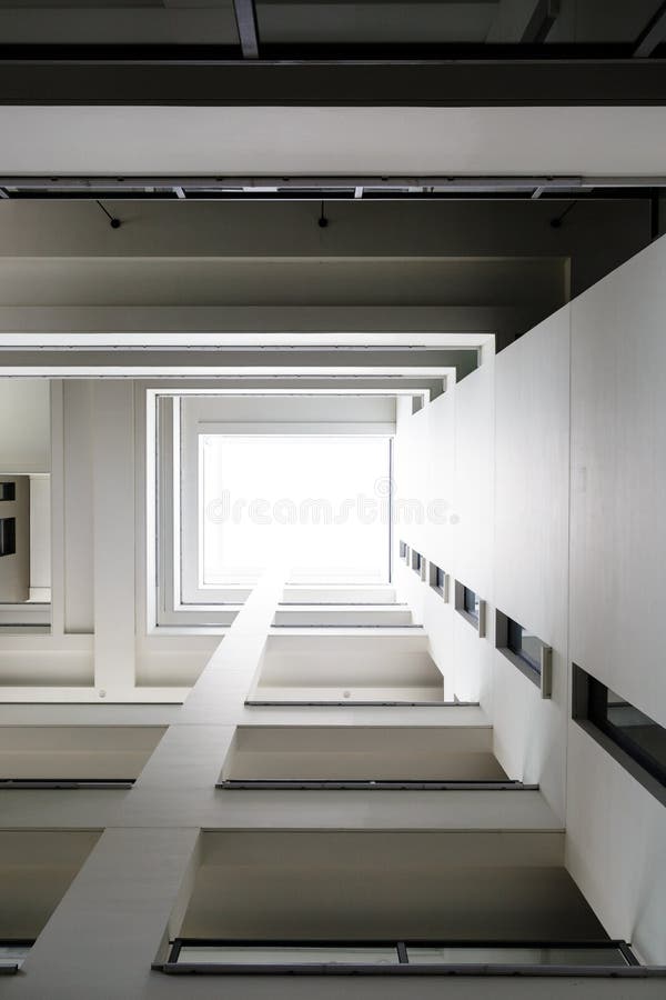 Image of the Interior of a Building. Entrance of Light for Apartment