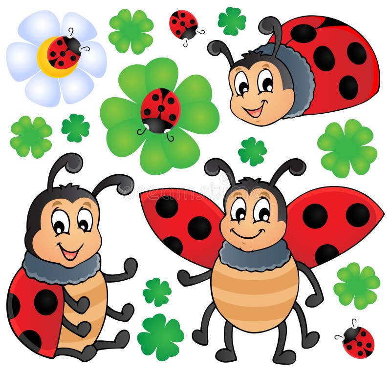 Image with ladybug theme 1
