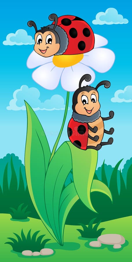 Image with ladybug theme 4