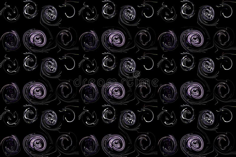 Image layers for walls and storefronts in the form of abstraction 3D special effects royalty free illustration