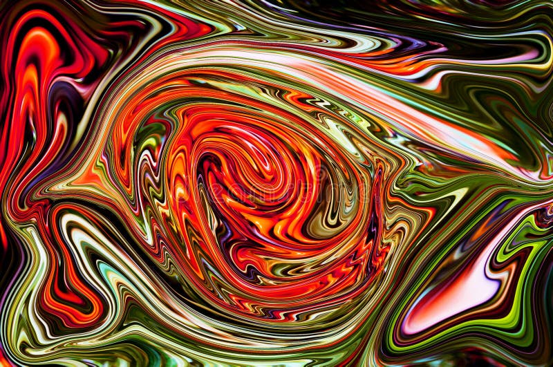 Image layers for walls and storefronts in the form of abstraction 3D special effects royalty free illustration