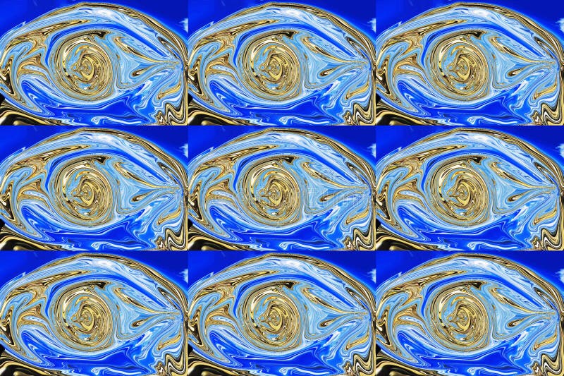 Image layers for walls and storefronts in the form of abstraction 3D special effects vector illustration