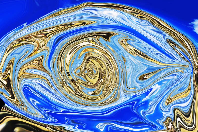 Image layers for walls and storefronts in the form of abstraction 3D special effects royalty free illustration
