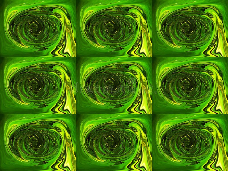 Image layers for walls and storefronts in the form of abstraction 3D special effects stock illustration