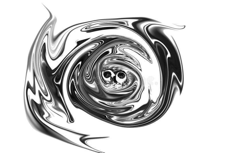Image layers for walls and storefronts in the form of abstraction 3D special effects stock illustration