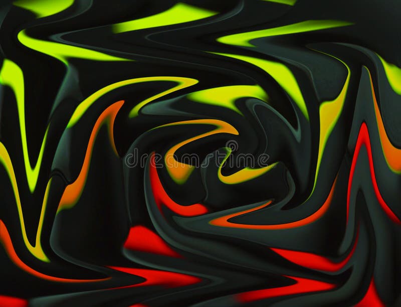 Image layers for walls and storefronts in the form of abstraction 3D special effects royalty free illustration