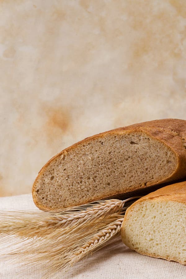 Image of loaf and grains