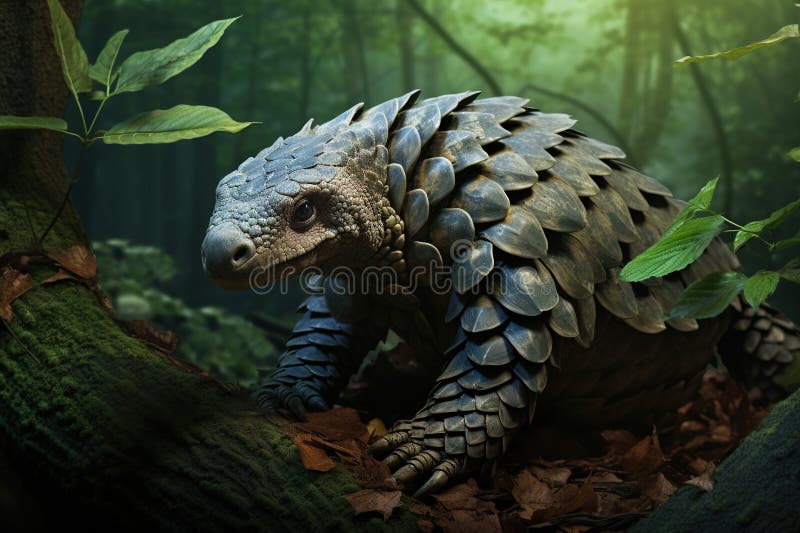 Image of Malayan Pangolin in the Fertile Forest. Wildlife Animals ... Biology Diagrams