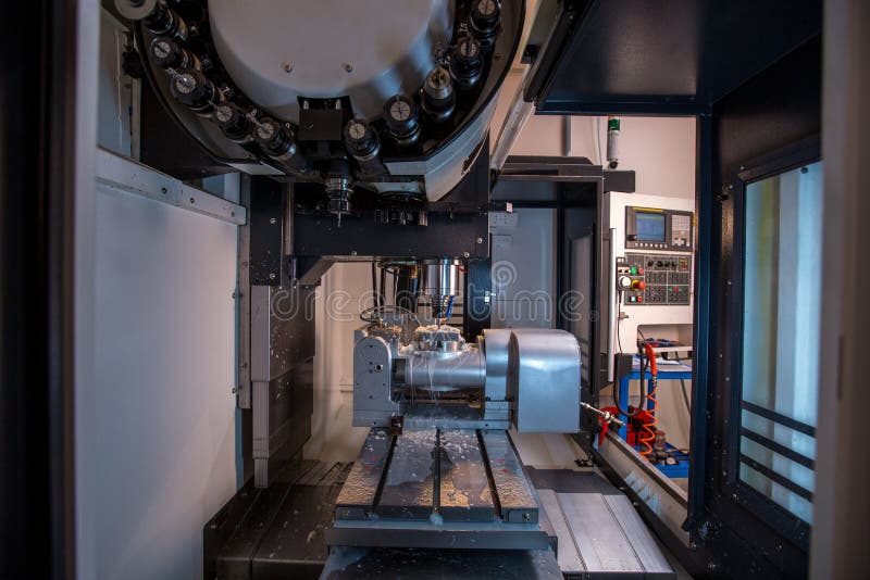 Image of Milling Machine at Stock Image Image of plant