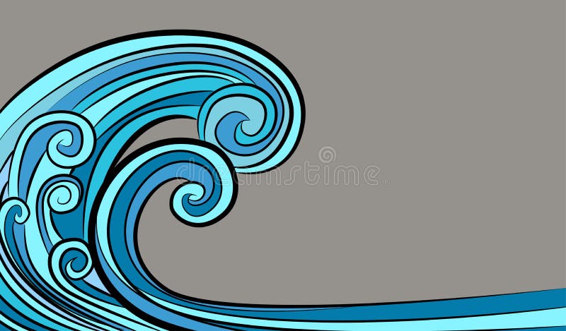 Premium Vector | A collection of waves 32 waves vector clipart hand drawn  wave line graphics beach sea art bundle