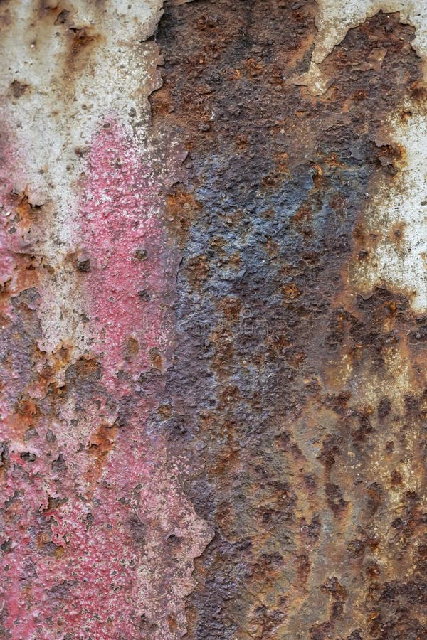 Old Weathered Corrugated Metal Texture Stock Image - Image of artistic ...