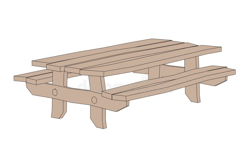 Image of park bench stock illustration. Illustration of seating 36045202