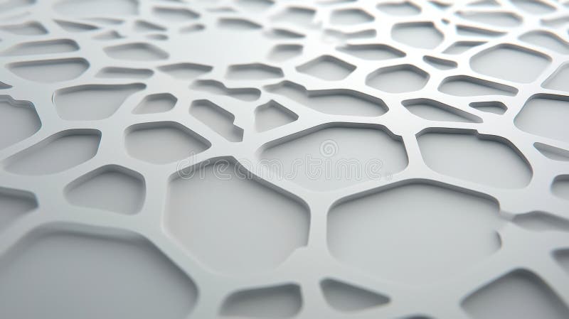 A white geometric pattern on a gray background. royalty free stock images