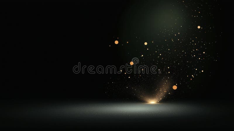 A digital illustration of a starry night sky. royalty free stock images