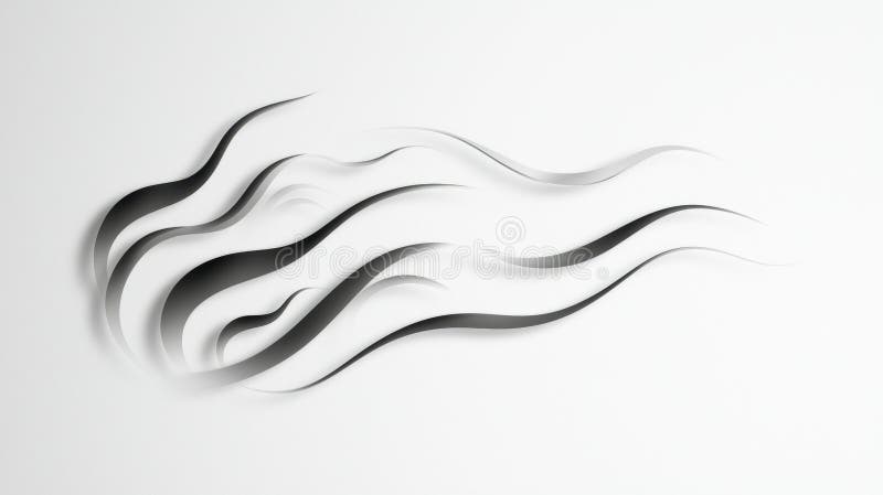 Abstract Black and White Design royalty free stock photos