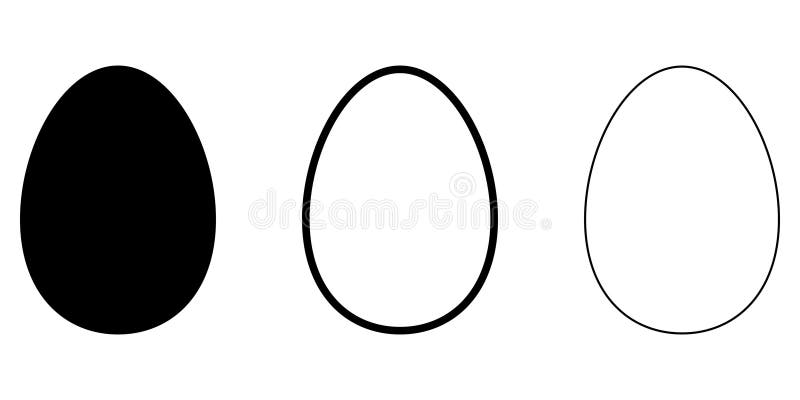 Easter Egg Vector Silhouette Stock Illustrations – 14,252 Easter Egg